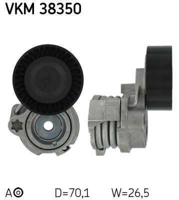 Натяжний пристрій ременя поліклінового SKF VKM38350 - zapix