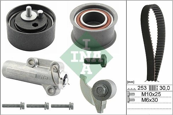 Комплект ременя ГРМ SCHAEFFLER INA 530017910 - zapix