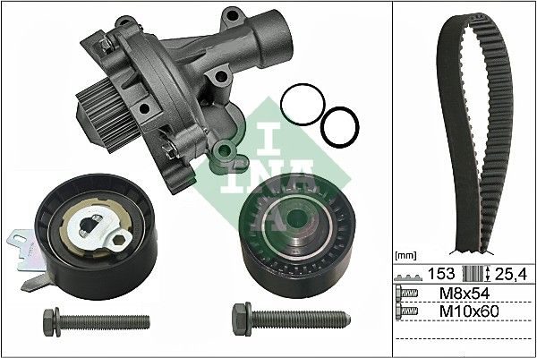 Комплект ременя ГРМ SCHAEFFLER INA 530047130 - zapix