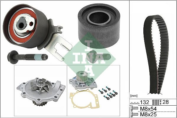 Комплект ременя ГРМ SCHAEFFLER INA 530058230 - zapix