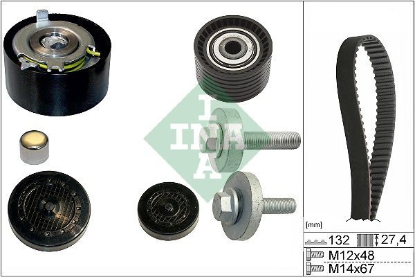 Комплект ременя ГРМ SCHAEFFLER INA 530063910 - zapix