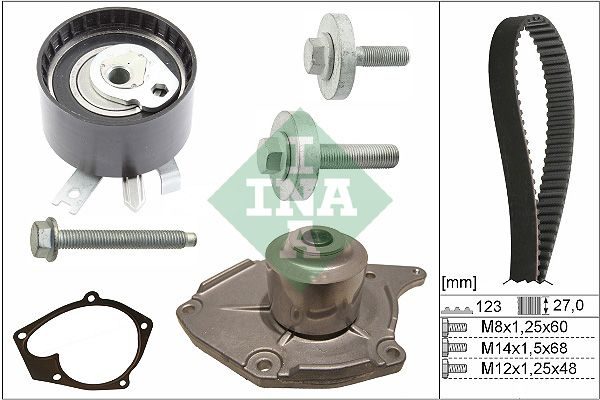 Комплект ременя ГРМ SCHAEFFLER INA 530019731 - zapix