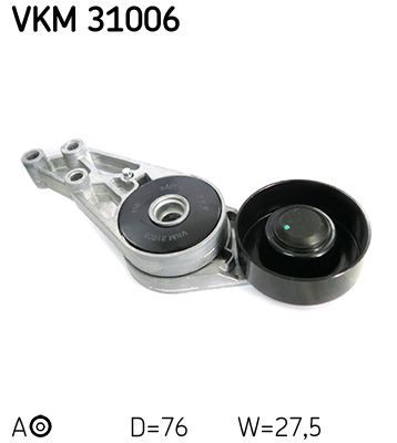 Натяжний пристрій ременя поліклінового SKF VKM31006 - zapix