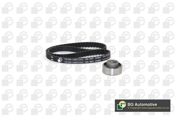 Комплект ременя ГРМ BGA TB1450K - zapix