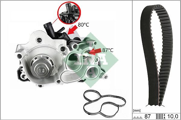 Комплект ременя ГРМ SCHAEFFLER INA 530076130 - zapix