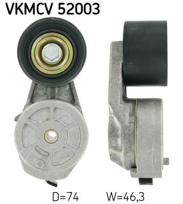 Натяжний пристрій ременя поліклінового SKF VKMCV52003 - zapix