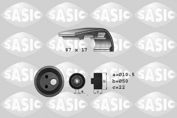 Комплект ременя ГРМ SASIC 1754006 - zapix