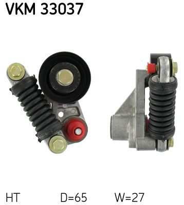 Натяжний пристрій ременя поліклінового SKF VKM33037 - zapix