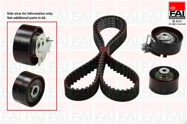 Комплект ременя ГРМ FAI AUTOPARTS TBK252 - zapix