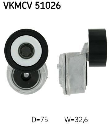 Натяжний пристрій ременя поліклінового SKF VKMCV51026 - zapix