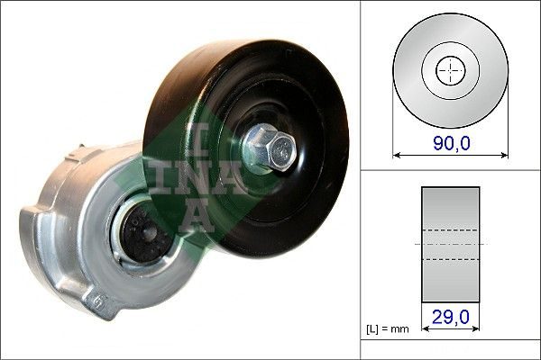 Натяжний пристрій ременя поліклінового SCHAEFFLER INA 534042110 - zapix