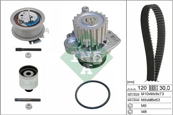 Комплект ременя ГРМ SCHAEFFLER INA 530020133 - zapix