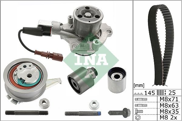 Комплект ременя ГРМ SCHAEFFLER INA 530065030 - zapix