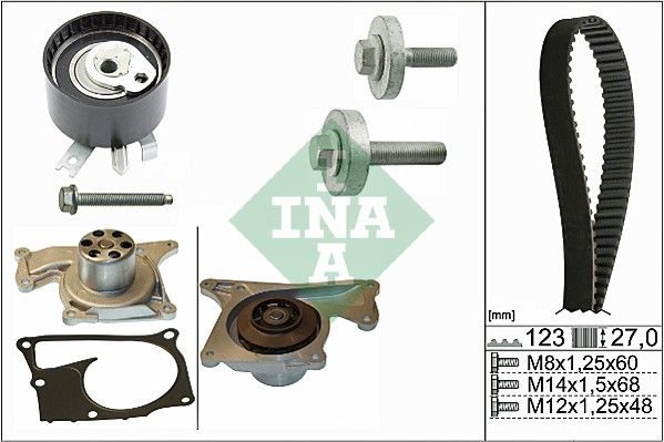 Комплект ременя ГРМ SCHAEFFLER INA 530019732 - zapix