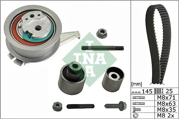 Комплект ременя ГРМ SCHAEFFLER INA 530065010 - zapix