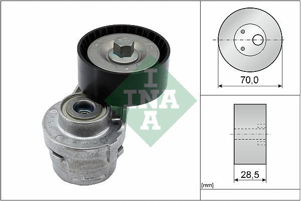 Натяжний пристрій ременя поліклінового SCHAEFFLER INA 533006120 - zapix