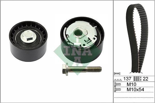 Комплект ременя ГРМ SCHAEFFLER INA 530053610 - zapix