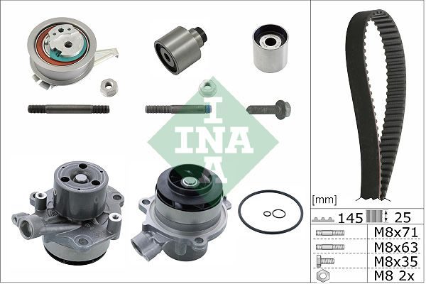 Комплект ременя ГРМ SCHAEFFLER INA 530065032 - zapix