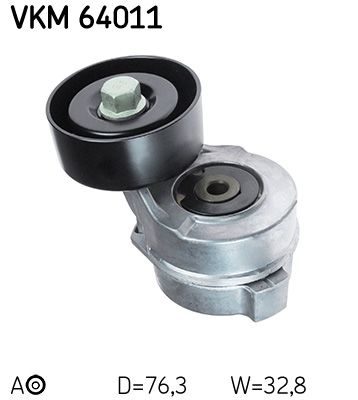 Натяжний пристрій ременя поліклінового SKF VKM64011 - zapix
