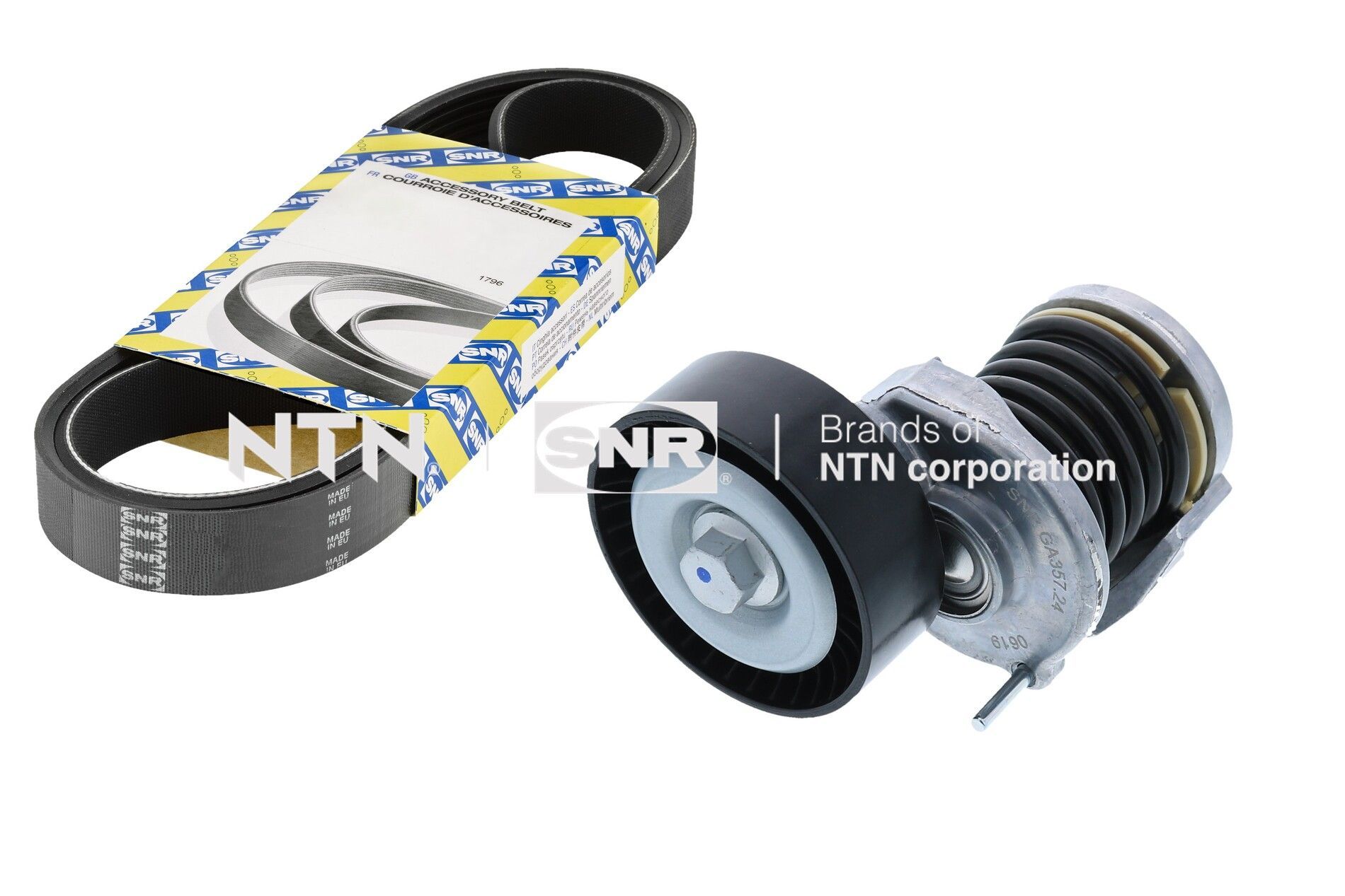Комплект поліклинових ременів SNR KA85752 - zapix