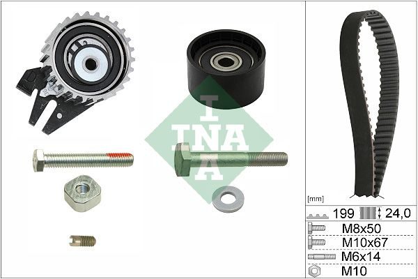 Комплект ременя ГРМ SCHAEFFLER INA 530056210 - zapix