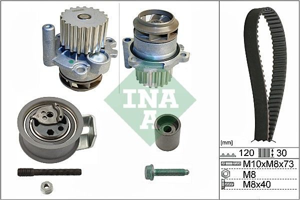 Комплект ременя ГРМ SCHAEFFLER INA 530009130 - zapix