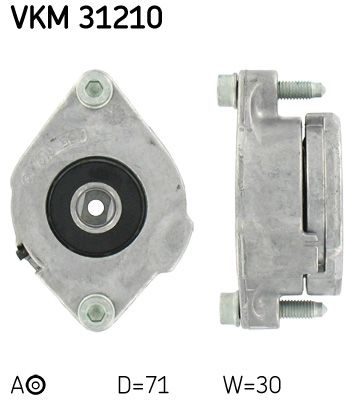 Натяжний пристрій ременя поліклінового SKF VKM31210 - zapix