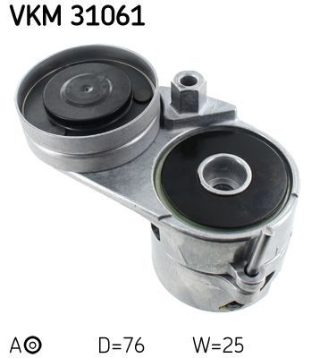Натяжний пристрій ременя поліклінового SKF VKM31061 - zapix