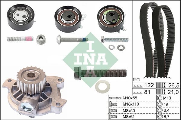 Комплект ременя ГРМ SCHAEFFLER INA 530048430 - zapix