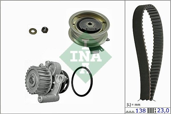 Комплект ременя ГРМ SCHAEFFLER INA 530017130 - zapix