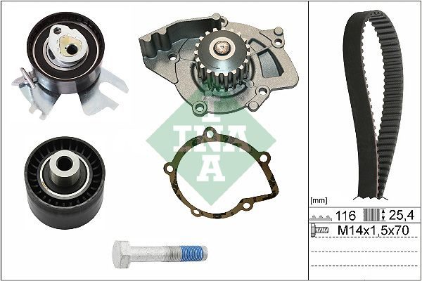 Комплект ременя ГРМ SCHAEFFLER INA 530044930 - zapix