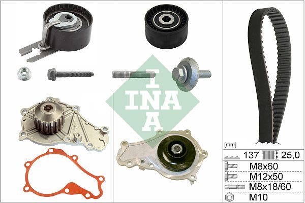 Комплект ременя ГРМ SCHAEFFLER INA 530037530 - zapix