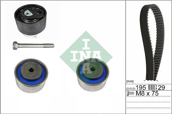 Комплект ременя ГРМ SCHAEFFLER INA 530076510 - zapix