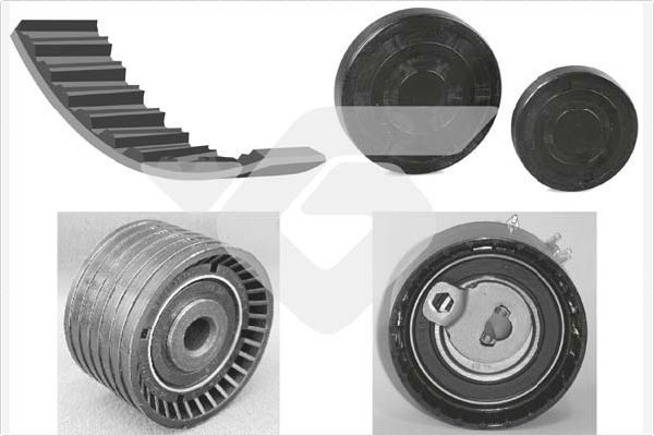 Комплект ременя ГРМ HUTCHINSON KH256 - zapix