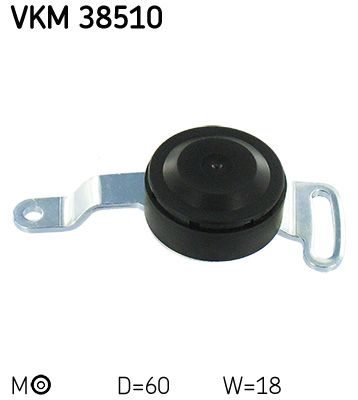 Натяжний пристрій ременя поліклінового SKF VKM38510 - zapix