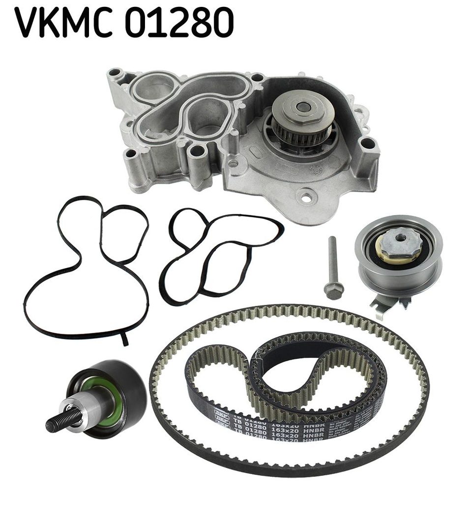 Комплект ременя ГРМ SKF VKMC01280 - zapix