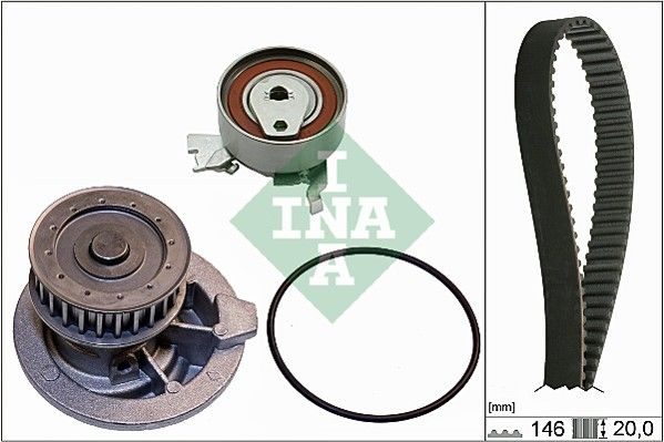 Комплект ременя ГРМ SCHAEFFLER INA 530014730 - zapix