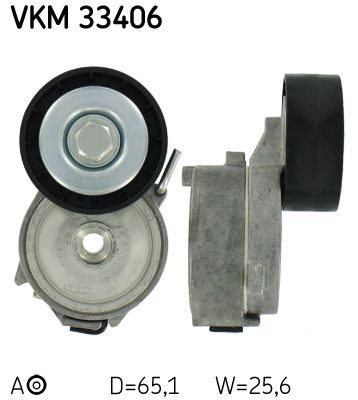 Натяжний пристрій ременя поліклінового SKF VKM33406 - zapix