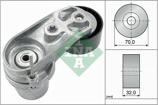 Натяжний пристрій ременя поліклінового SCHAEFFLER INA 534043310 - zapix