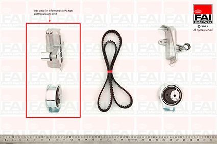 Комплект ременя ГРМ FAI AUTOPARTS TBK385 - zapix