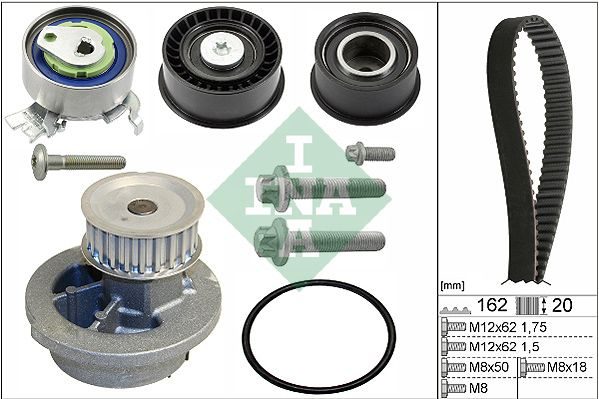 Комплект ременя ГРМ SCHAEFFLER INA 530044330 - zapix