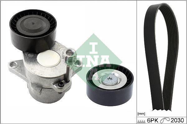 Комплект поліклинових ременів SCHAEFFLER INA 529053910 - zapix