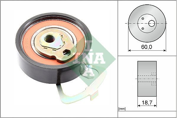 Натяжний ролик ГРМ SCHAEFFLER INA 531033910 - zapix