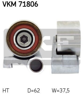 Натяжний ролик ГРМ SKF VKM71806 - zapix