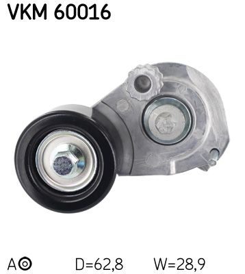 Натяжний пристрій ременя поліклінового SKF VKM60016 - zapix