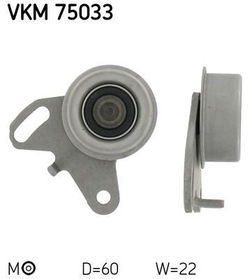Натяжний ролик ГРМ SKF VKM75033 - zapix