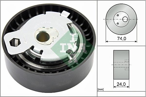 Натяжний ролик ГРМ SCHAEFFLER INA 531049710 - zapix