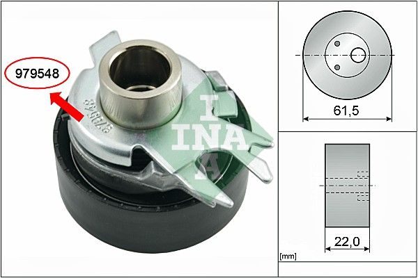 Натяжний ролик ГРМ SCHAEFFLER INA 531052530 - zapix