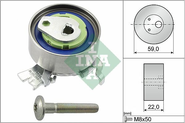 Натяжний ролик ГРМ SCHAEFFLER INA 531051830 - zapix