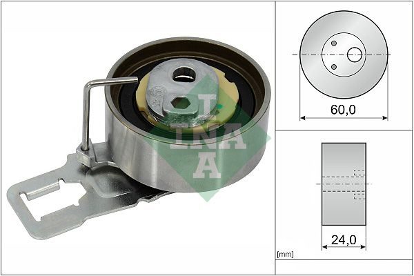 Натяжний ролик ГРМ SCHAEFFLER INA 531082910 - zapix